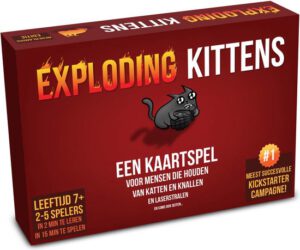 Leukste spelletjes om mee te nemen op vakantie exploding kittens